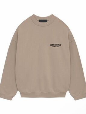 Fear of God Essentials Fleece Crewneck ‘Desert Taupe’